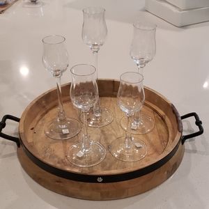 Partylite stemmed votive holders